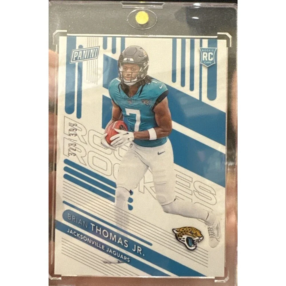 Brian Thomas Jr /399 MINT 2024 Panini The National WHITE RC Jaguars
